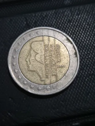Moneda 2 Euros Francia 2001