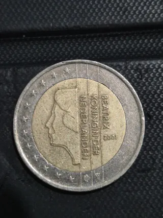 Moneda 2 Euros Francia 2001