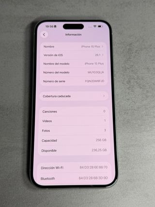 iPHONE 15 PLUS, 256GB