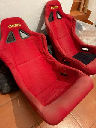 Asientos bucket MOMO Start originales FIA (pareja)