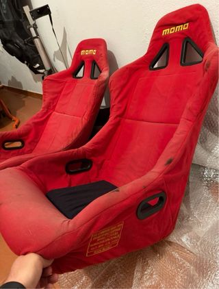 Asientos bucket MOMO Start originales FIA (pareja)