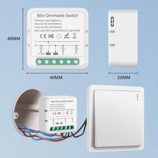 Interruptor Regulador Led Zigbee 3.0 Dimmer
