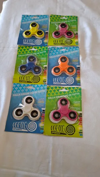 6 Pezzi Vertigo Spinner Collezionabili Nuovi
