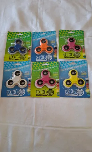 6 Pezzi Vertigo Spinner Collezionabili Nuovi