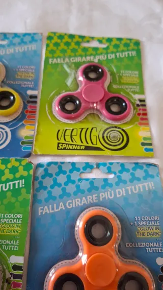 6 Pezzi Vertigo Spinner Collezionabili Nuovi