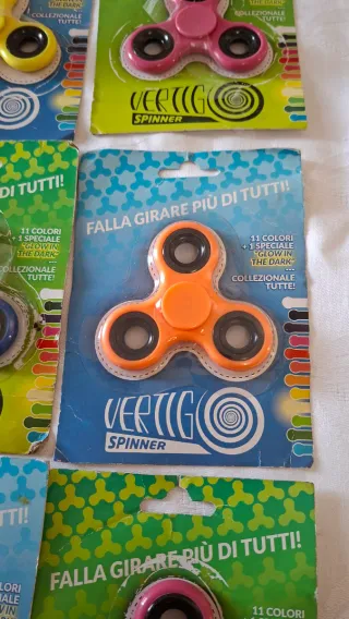 6 Pezzi Vertigo Spinner Collezionabili Nuovi