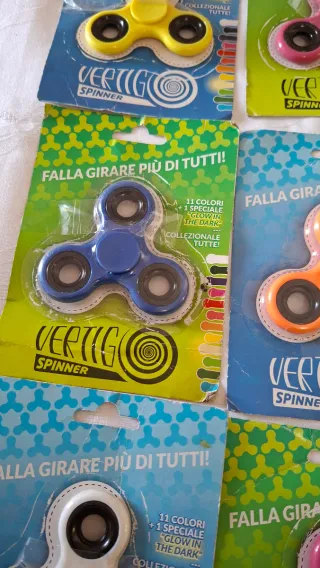 6 Pezzi Vertigo Spinner Collezionabili Nuovi