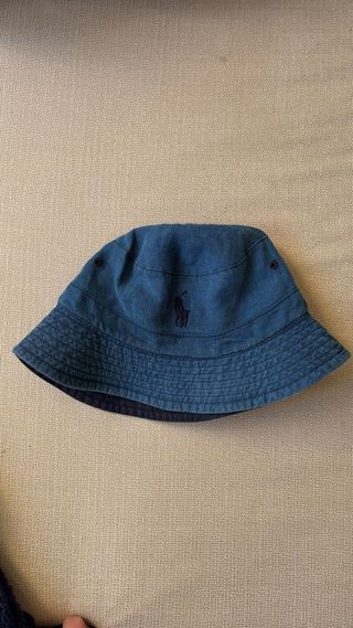 Gorra bucket Polo Ralph Lauren azul reversible