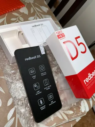 Redbeat D5 Móvil Negro 128GB