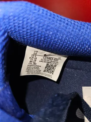 Zapatillas Nike Talla 44 Azul