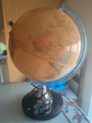 Globo terráqueo educativo