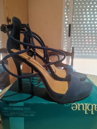 Zapatos de fiesta azules