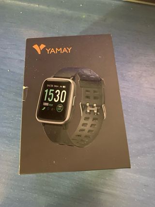 Reloj Inteligente Yamay Negro Verde Oliva