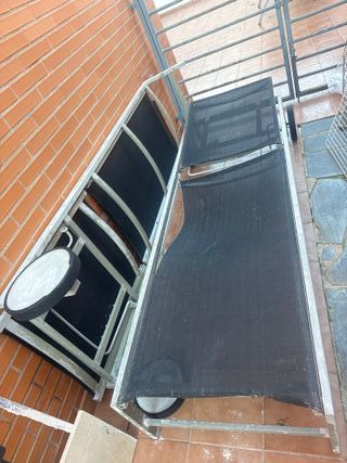 2 hamacas metálicas x 10€