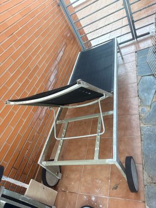 2 hamacas metálicas x 10€