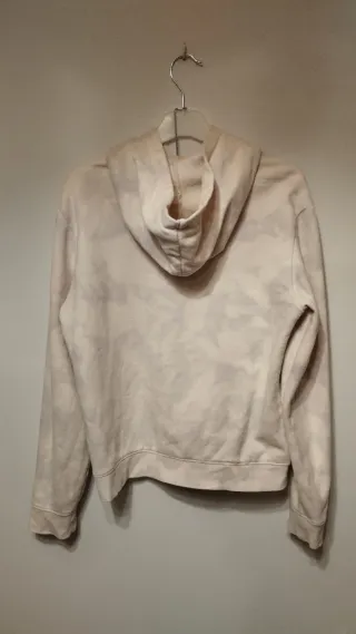 Sudadera mujer Vans blanca efecto desteñido lila6