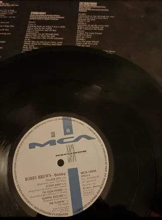 Bobby Brown Doble LP vinilo 1992 edición española