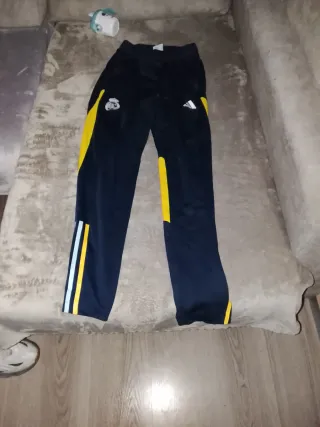 Pantalones Adidas Real Madrid Azul y Amarillo