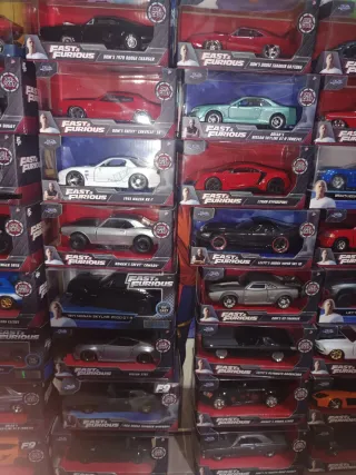 57 Coches Fast & Furious Die Cast