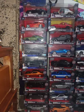 57 Coches Fast & Furious Die Cast
