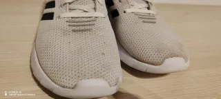 Zapatilla Deportiva Adidas Unisex Negro/Blanco