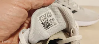 Zapatilla Deportiva Adidas Unisex Negro/Blanco