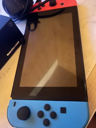 Nintendo Switch Console Blu/Ros