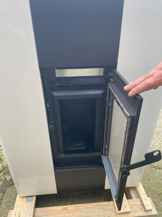 Estufa de pellet Roxy 7KW Blanca