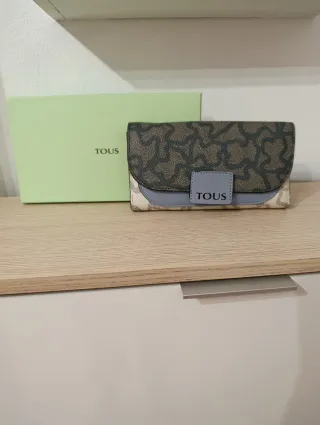 Monedero Tous Beige y Marrón