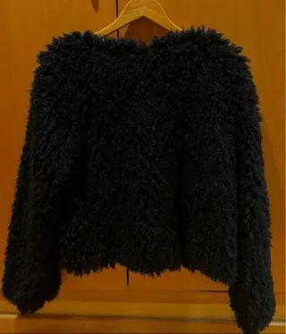 Chaqueta pelito negra