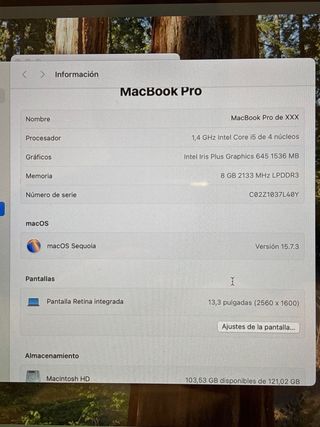 MacBook Pro 13 Grigio