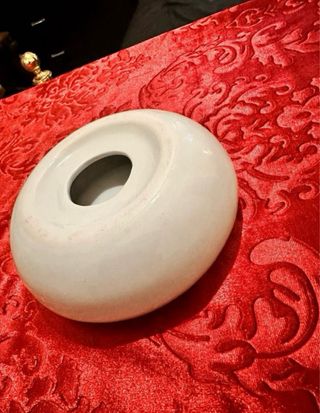 Precioso Cenicero porcelana antiguo