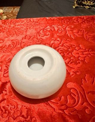 Precioso Cenicero porcelana antiguo