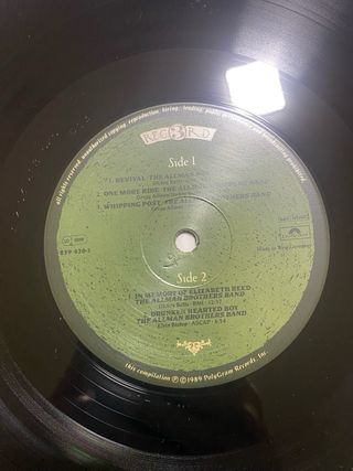 Caja Allman Brothers Dreams Edición 6 Vinilos