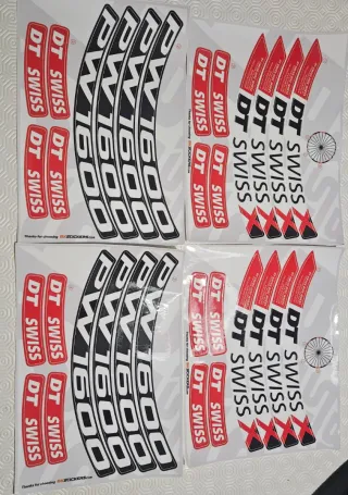 Kit Autocolantes DT Swiss XPW160