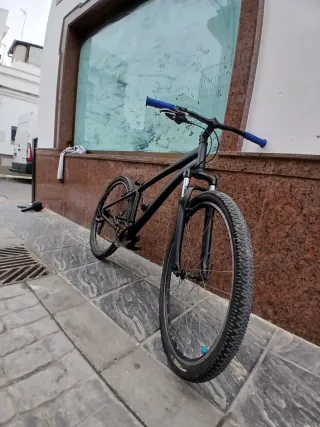 Bicicleta Rockrider ST100 Modificada