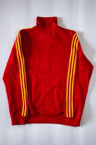 Chaqueta Adidas Roja y Amarilla Clásica