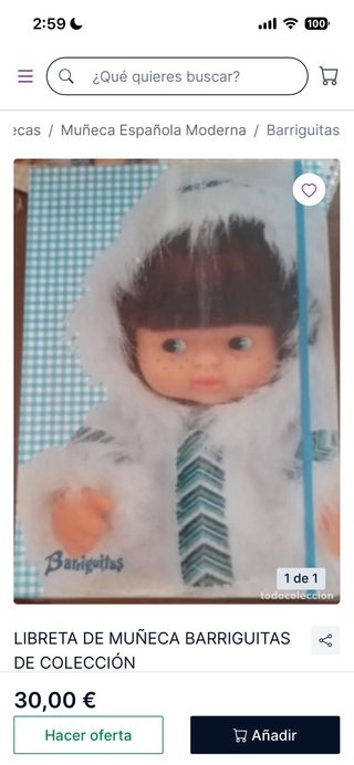 Libreta Vintage Barriguitas