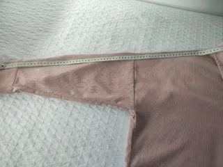 Sobrecamisa micropana rosa ZARA