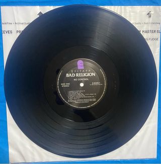 Bad Religion No Control Vinilo Punk Rock