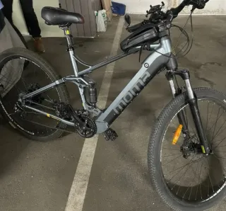 Bicicleta Eléctrica Moma E-MTB FS 29