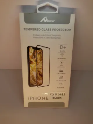Protettore schermo iPhone 14 6.1 Nero