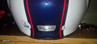 Casco HJC 71 Motocicleta Blanco/Negro/Rojo