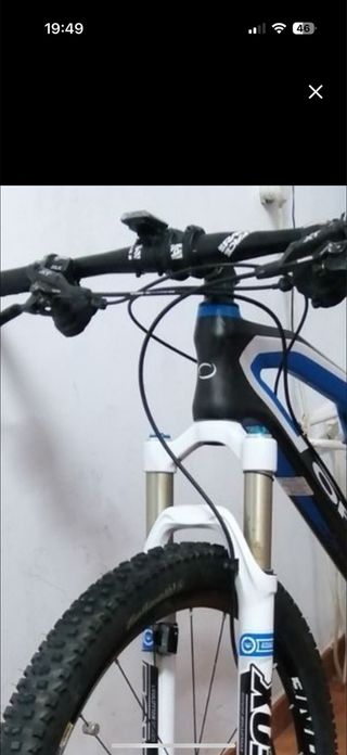 Orbea de carbono doble suspension
