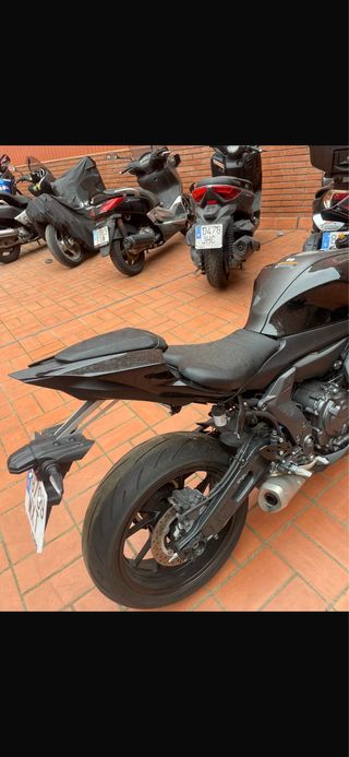 Yamaha R7 accidentada