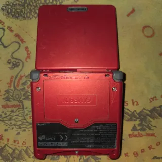 Nintendo Game Boy Advance SP Roja