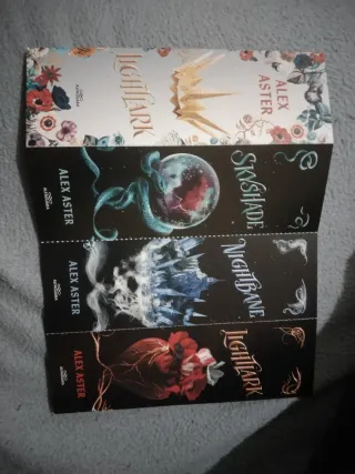 Marcapáginas Alex Aster Skyshade Nightbane