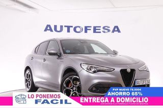 ALFA ROMEO Stelvio 2.2 DIESEL VELOCE Q4 AWD AUTO 210CV 5P # IVA DEDUCIBLE, CUERO, NAVY 2.2 DIESEL VELOCE Q4 AWD AUTO 210CV 5P