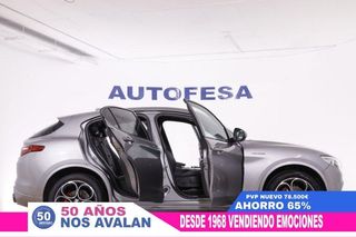 ALFA ROMEO Stelvio 2.2 DIESEL VELOCE Q4 AWD AUTO 210CV 5P # IVA DEDUCIBLE, CUERO, NAVY 2.2 DIESEL VELOCE Q4 AWD AUTO 210CV 5P