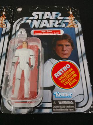 STAR WARS HAN SOLO STORMTROOPER RETRO COLLECTION